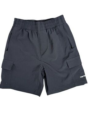 Carhartt Boy’s Flex Cargo Shorts Black Size S 8-10 Outdoor Utility